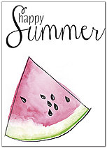 Summer Watermelon Card D8073D-X